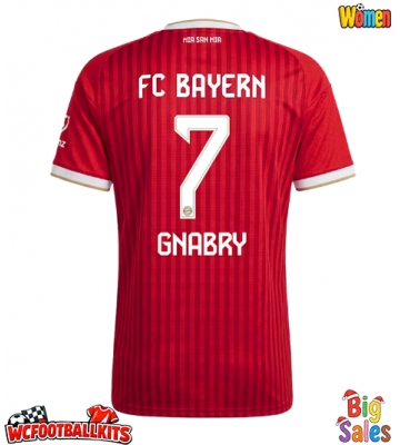 Bayern Munich Serge Gnabry #7 Replica Home Stadium Shirt for Women 2026-27 Short Sleeve